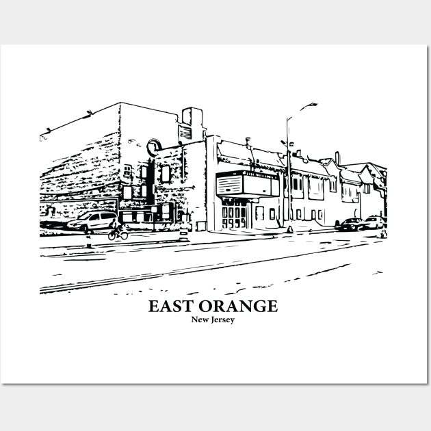 East Orange - New Jersey Wall Art by Lakeric